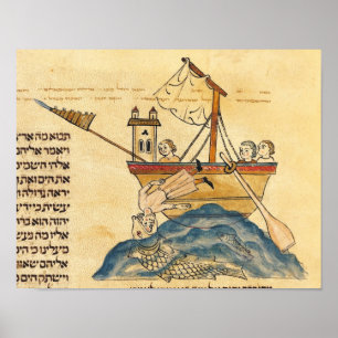 Pôster Jonah Eaten by the Whale