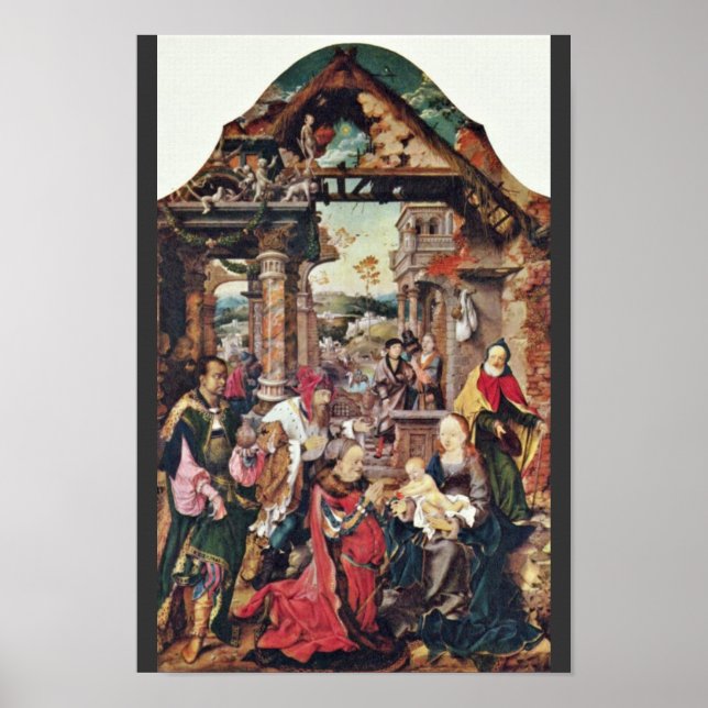 Pôster Jonathan Eastman Johnson Por Jonathan Eastman John (Frente)