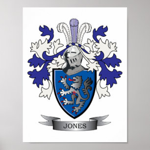 Pôster Jones Coat of Arms