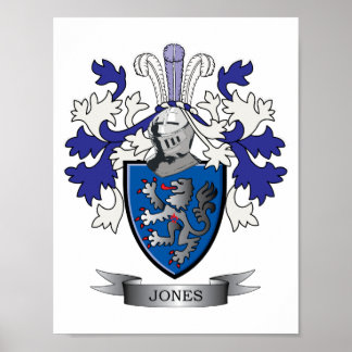 Pôster Jones Coat of Arms