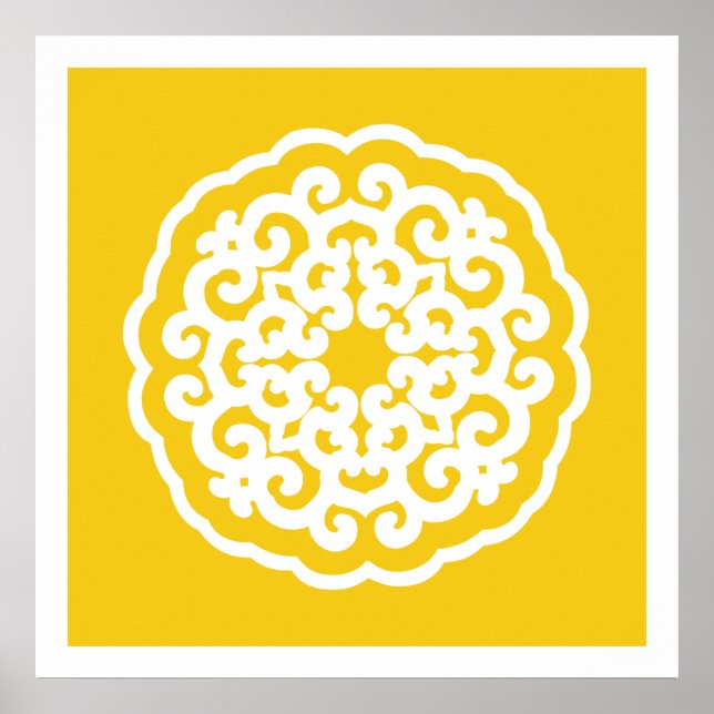 Poster Jonquil Asian Moods Mandalla (Frente)