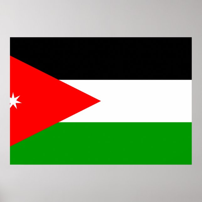 Pôster Jordan Flag (Frente)