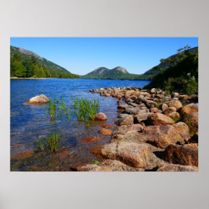 Poster Jordan Pond II no Parque Nacional Acadia