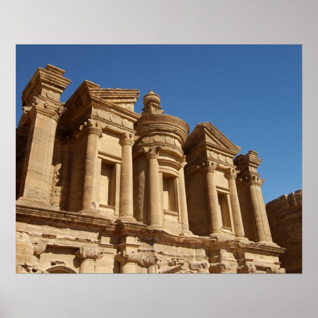 Pôster Jordânia, Petra, O Mosteiro, Al Deir. 2 (Frente)