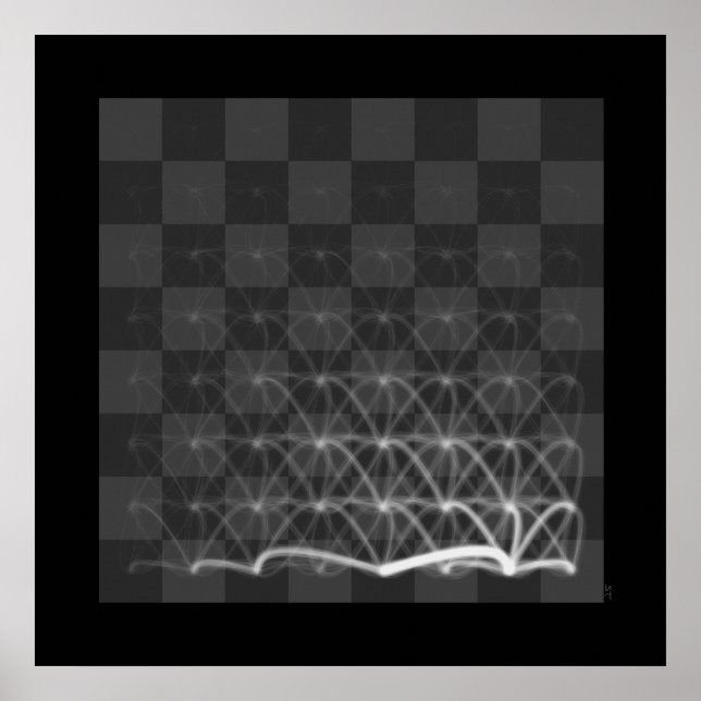 Poster Jornadas Chess Piece (Rei Branco) (Frente)