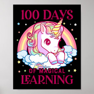 Poster Jornadas De Professores Do Unicórnio 100º Dia De