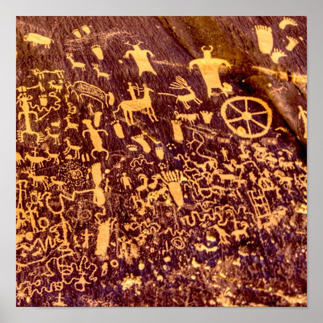 Pôster Jornal Rock American Indian Utah (Frente)