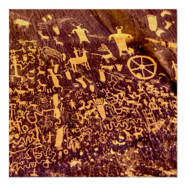 Pôster Jornal Rock American Indian Utah (Frente)