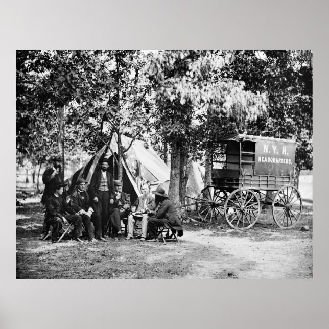 Pôster Jornalismo Incorporado, 1863 (Frente)