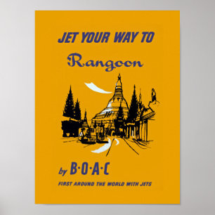 Pôster Jorra sua maneira a Rangoon
