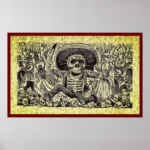 Poster José Guadalupe Posada Art Print