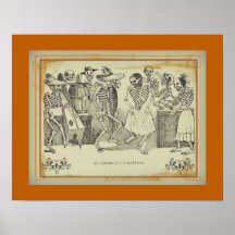 José  Posada-El jarabe en ultratumba 18"x14.14" 