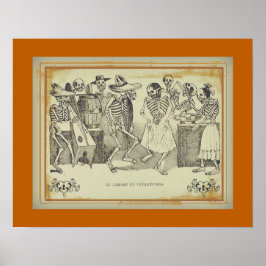 Poster José  Posada-El jarabe en ultratumba 18"x14.14"