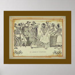 Poster José  Posada-El jarabe en ultratumba 18"x14.5"