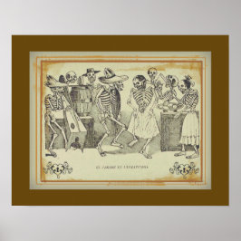 Poster José  Posada-El jarabe en ultratumba 18"x14.5"