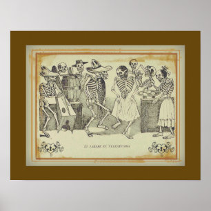 Poster José Posada-El jarabe en ultratumba 18"x14.5"