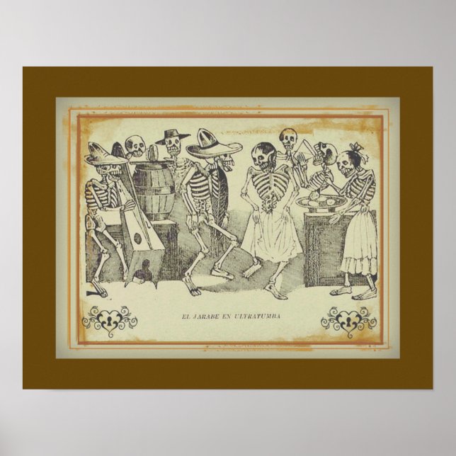 Poster José  Posada-El jarabe en ultratumba 18"x14.5" (Frente)