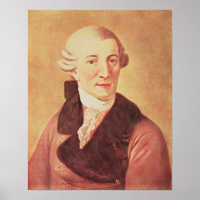 Pôster Joseph Haydn (Frente)