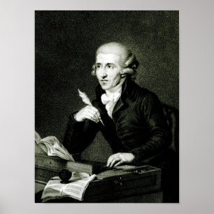 Pôster Joseph Haydn c.1770