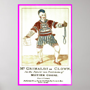 Poster - Joseph "Joey" Grimaldi Jnr, como 'Clown
