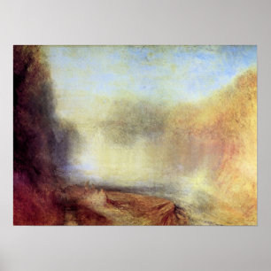Poster Joseph Mallord Turner - quedas do Clyde