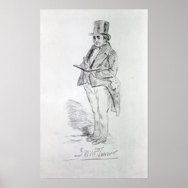 Pôster Joseph Mallord William Turner, 1844 (Frente)