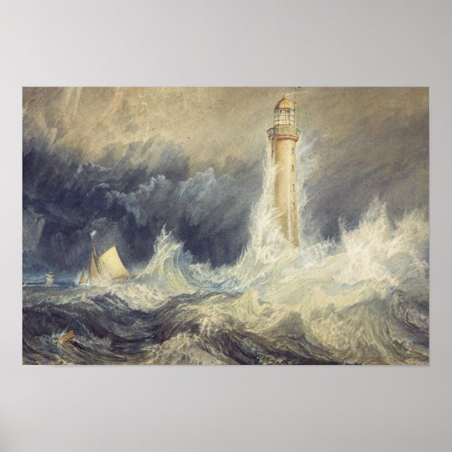 Poster Joseph Mallord William Turner - Bell Rock (Frente)