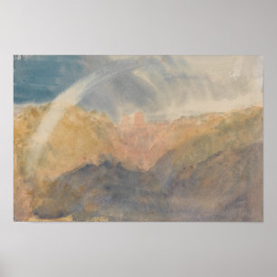 Poster Joseph Mallord William Turner - Castelo de Crichto