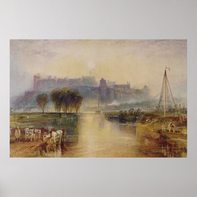 Pôster Joseph Mallord William Turner | Castelo de Windsor (Frente)