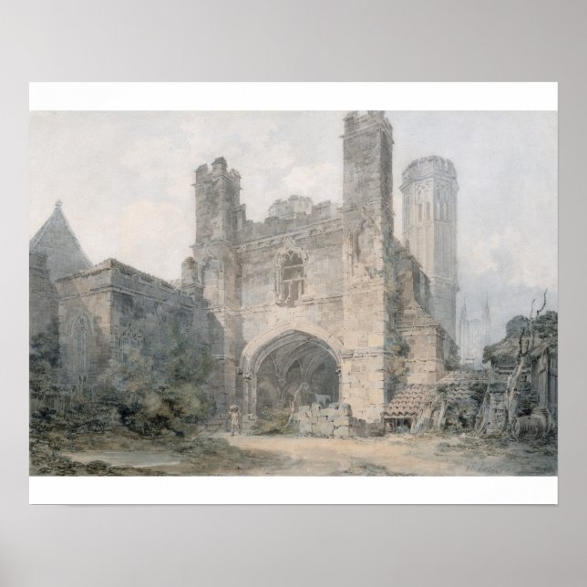 Pôster Joseph Mallord William Turner | Rua — Ga de August (Frente)