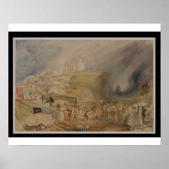 Pôster Joseph Mallord William Turner | Rua. Oi de Catheri (Frente)