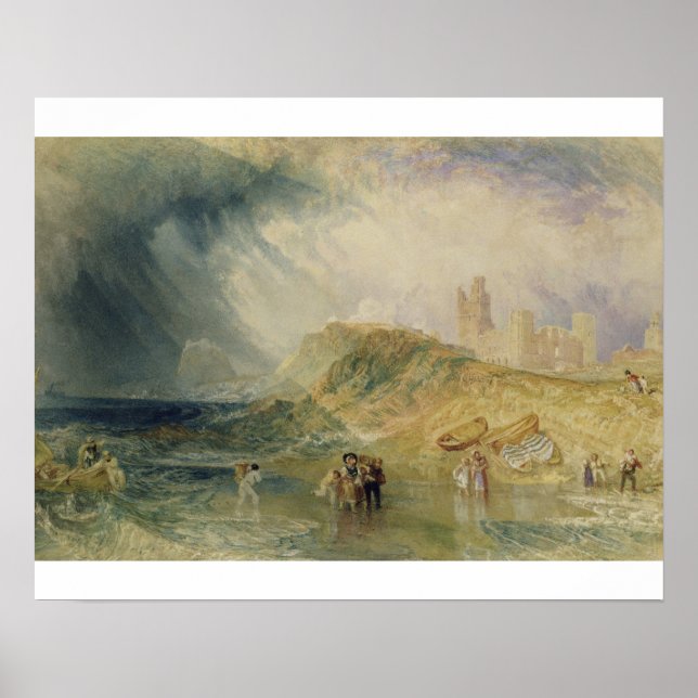 Pôster Joseph Mallord William Turner | Santa Ilha, Norte (Frente)
