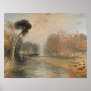 Poster Joseph Mallord William Turner - Schloss Rosenau