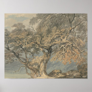 Pôster Joseph Mallord William Turner - uma grande árvore