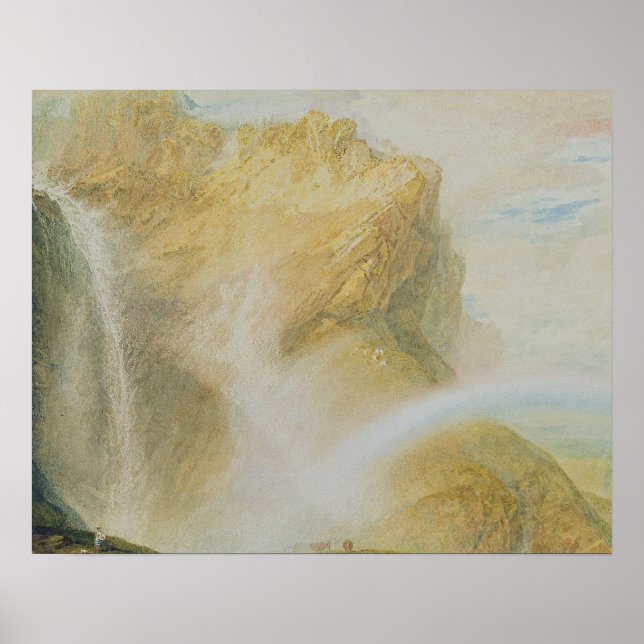 Poster Joseph Mallord William Turner | Upper Falls of the (Frente)