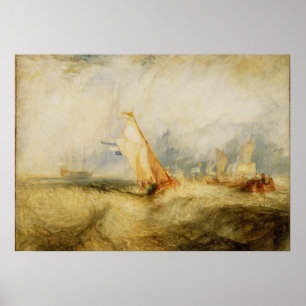 Poster Joseph Mallord William Turner  Van Tromp Going Ab