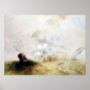 Pôster Joseph Mallord William Turner Whalers
