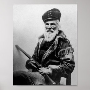 Poster Joseph R. Caminhante Retrato - cerca de 1862