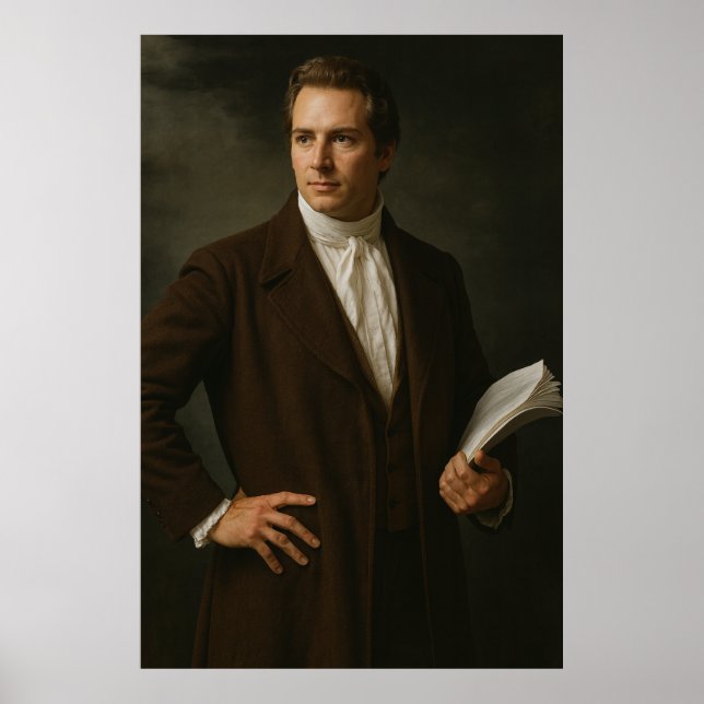 Poster Joseph Smith Photographics Rendition™ #1 LDS Art (Frente)