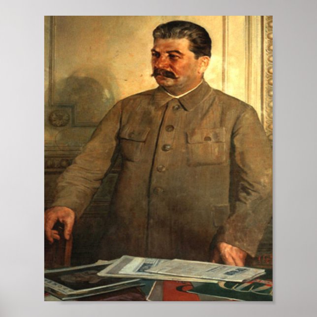 Poster Joseph Stalin Portrait (Frente)
