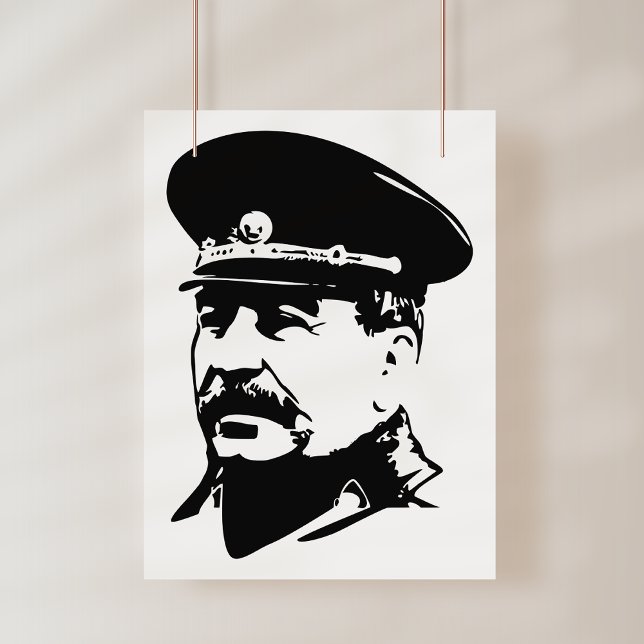 Poster Joseph Stalin, URSS, CCCP, União Soviética, Comuni (Criador carregado)