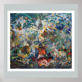 Poster Joseph Stella - Coney Island, Mardi Gras