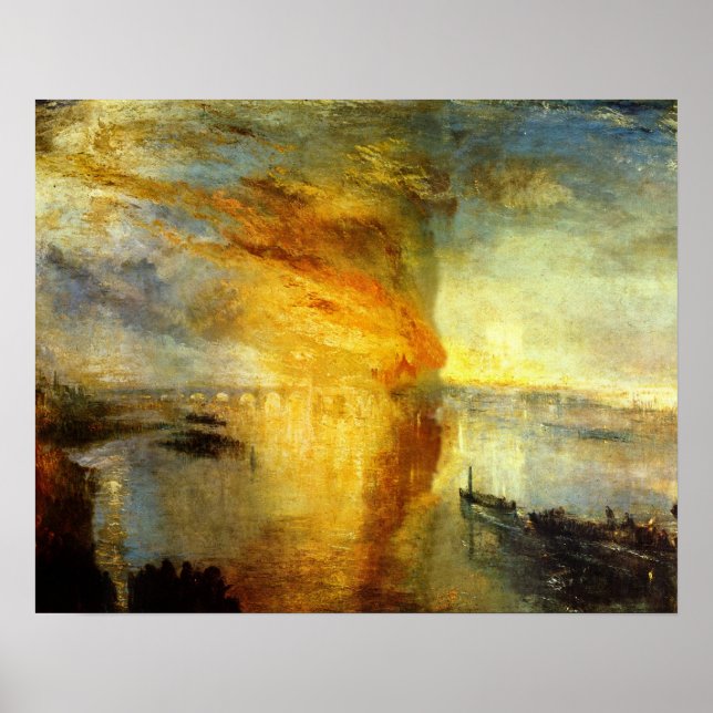 Pôster Joseph Turner Art (Frente)
