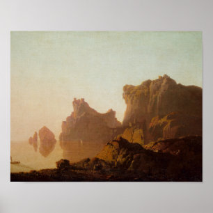 Poster Joseph Wright - O Golfo de Salerno