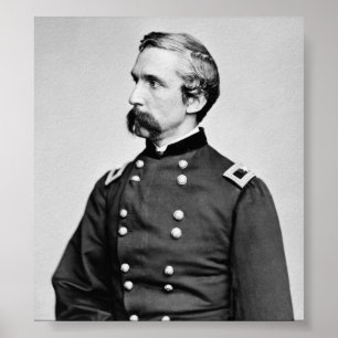Poster Joshua Lawrence Chamberlain - foto da guerra civil