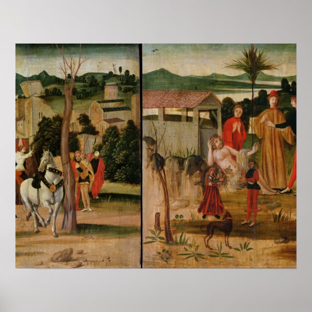 Poster Joshua nas paredes de Jericho (Frente)