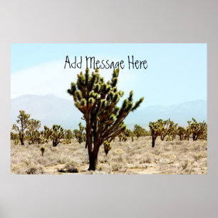 Poster Joshua Tree