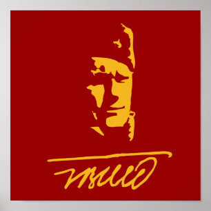 PÔSTER JOSIP BROZ TITO JUGOSLÁVIA 1