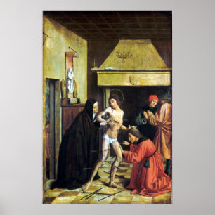 Poster Josse Lieferinxe Santo Sebastian Cured por Irene