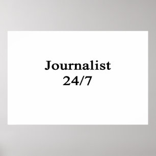 Pôster Journalista 24/7